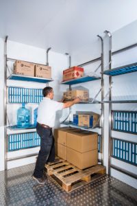 ISD Cold Storage shelving units